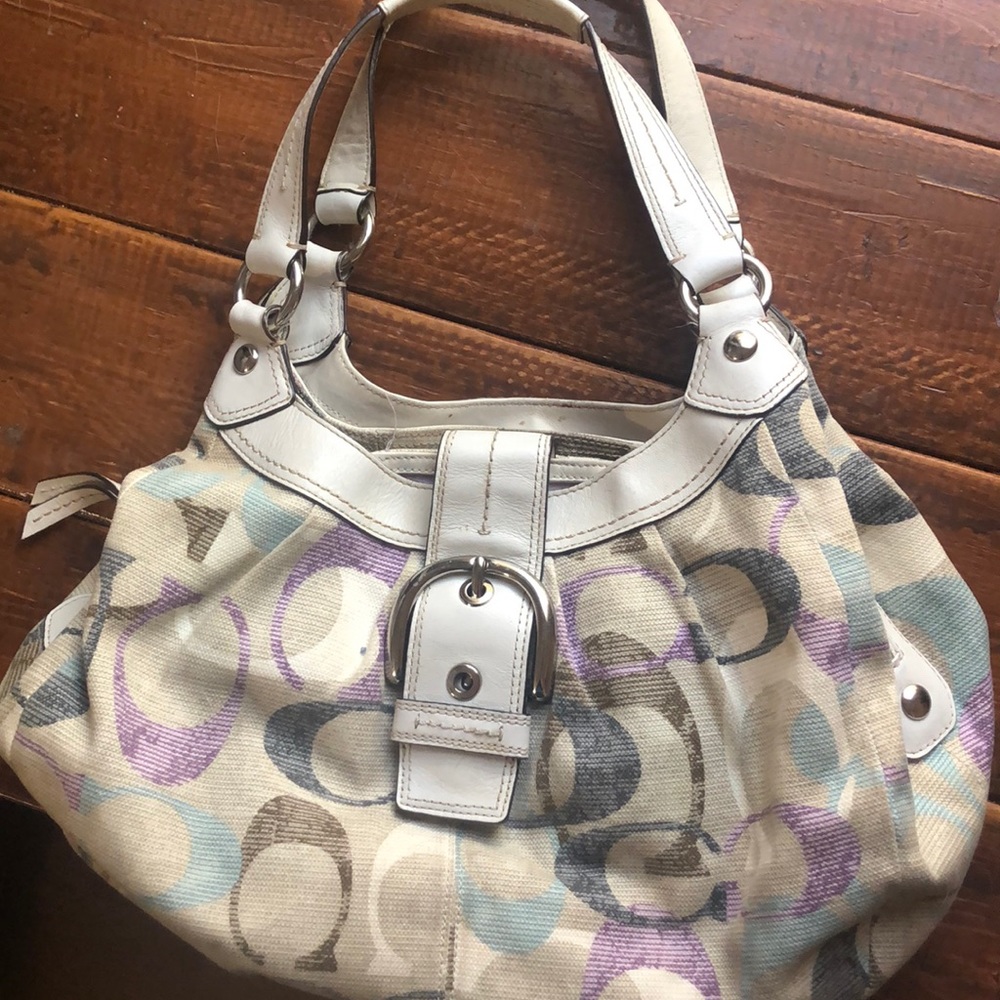Coach hobo purse and wallet